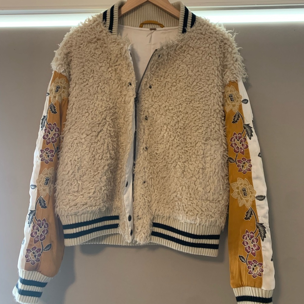 Free People Teddy Bomber